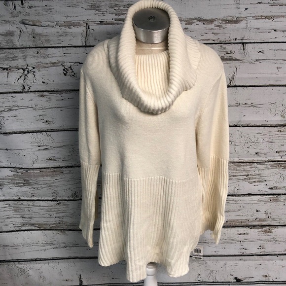 Style & Co Cowel Neck Sweater With Bell Sleeve NWT - Picture 2 of 9